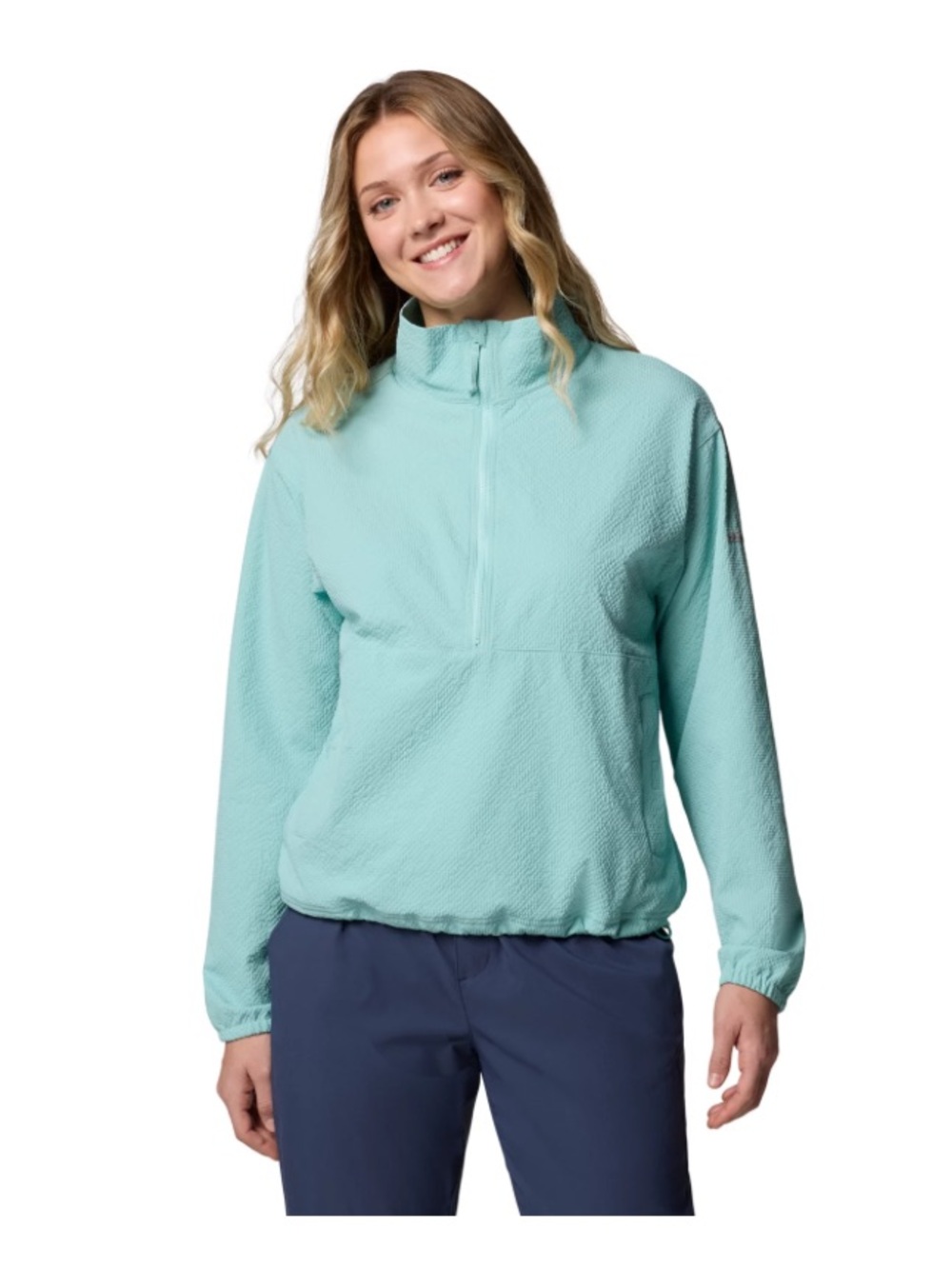 NWT Columbia Sportswear Women's Sucker For Summer Top Sz XL in blue